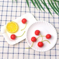 Disposable dinnerware paper pulp party supply round   paper plate